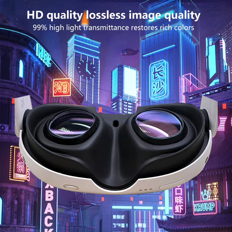 FICEP VR-Objektivfolie für Meta Quest 3, kratzfester Objektivschutz in Transparent - Bild 3