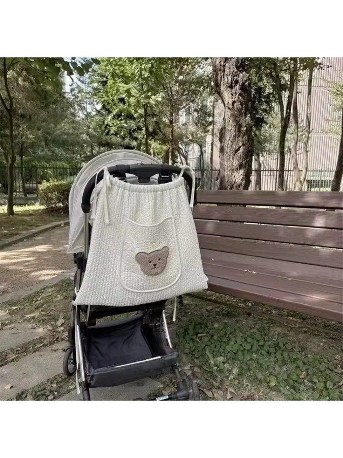 DANIVIVI Multifunktionale Kinderwagen Organizer Tasche für Windeln und Zubehör - Bild 7