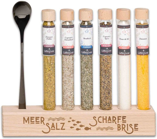 Löffelgeist Gewürzset Meer Salz & Scharfe Brise 272 g - Bild 1