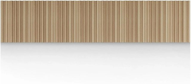 Wandplatte Vente-unique Tatiana in Beige und Braun, Rechteckiges Format, Breite: 128 cm - Bild 1