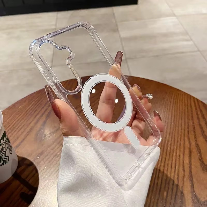 Transparente Acryl-Schutzhülle für Samsung Galaxy A57 A27 A34 A14 A06 A07 A17 A54 A26 A36 A56 A16 A55 A35 A15, schlank und stoßfest - Bild 2