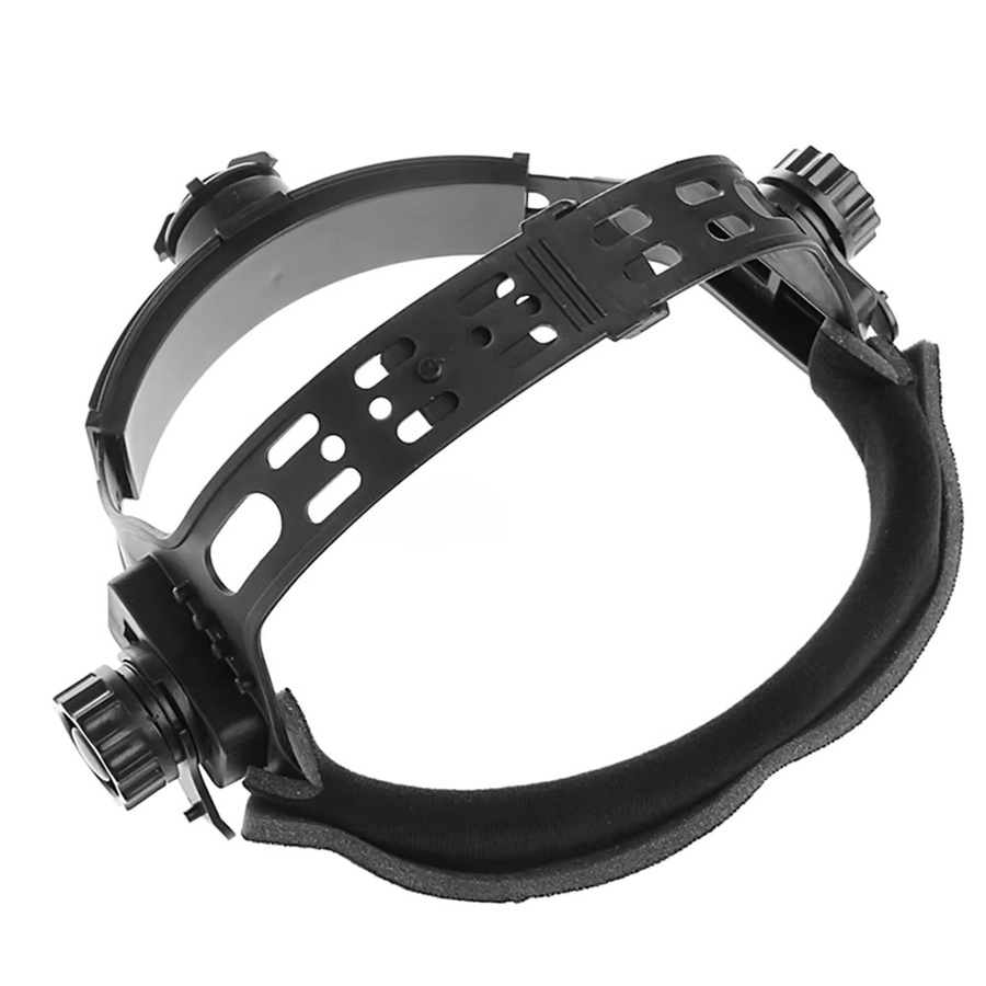 HF-02 Automatisch abdunkelnder Schweißhelm in Schwarz mit verstellbarem Kopfband und Solar-Auto-Darkening-Funktion - Bild 6