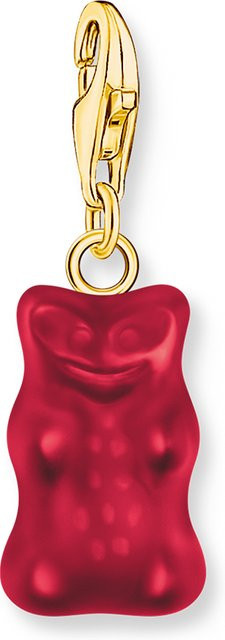 Thomas Sabo Charm Goldbären Anhänger, vergoldet, 925 Silber, Damen - Bild 1