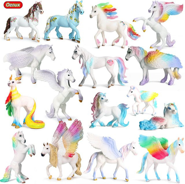 Oenux Mythischer Regenbogen Pegasus, Actionfiguren, Bunt / Mehrfarbig - Bild 1