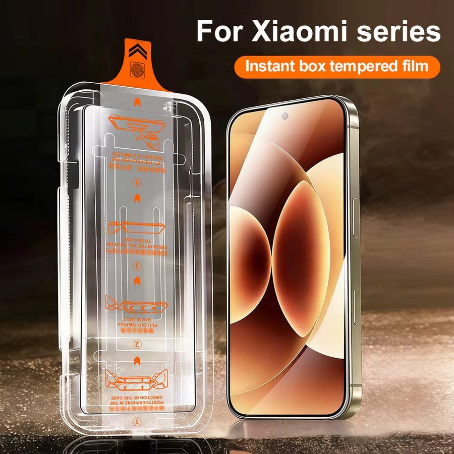 Xiaomi Displayschutzfolie aus gehärtetem Glas für Xiaomi 17 Pro Max und Mi17 Pro, transparent, kompatibel mit Fingerabdruck-Entsperrung - Bild 2