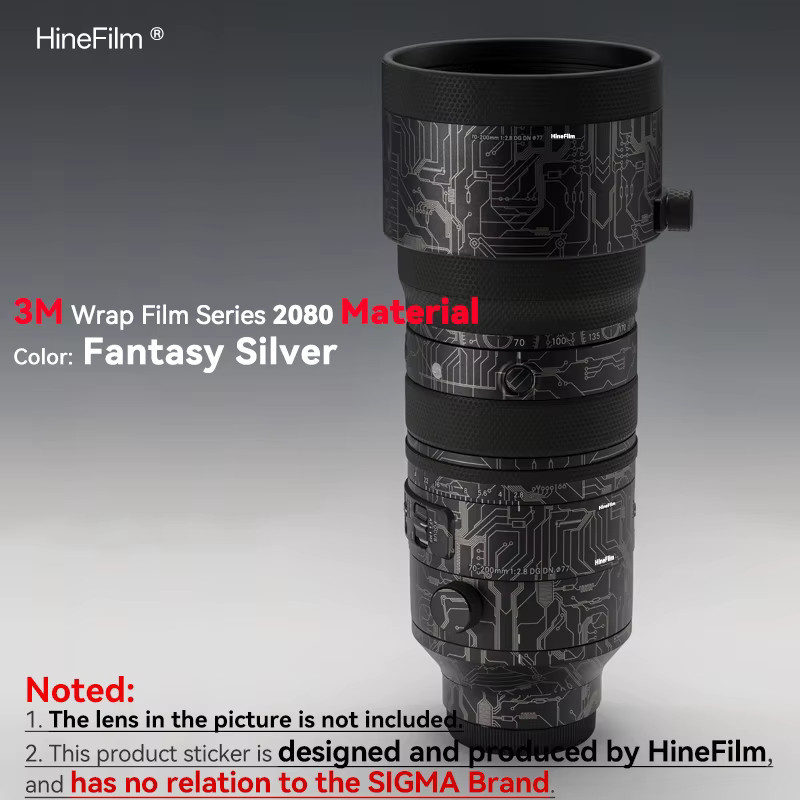 Sigma Objektiv-Schutzfolie für Sigma 70-200mm F2.8 DG DN E-Mount Sony E-Mount in Schwarz - Bild 2