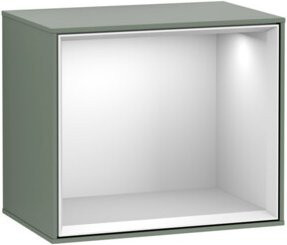Villeroy & Boch Regalmodul Finion in Weiß mit LED-Innenbeleuchtung, B/T/H: 41,8 x 35,6 x 27,0 cm - Bild 1