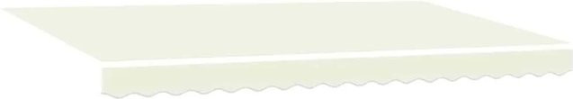 Furnicato Markisenersatzstoff aus Polyester in Creme, Breite: 400 cm, Höhe: 200 cm - Bild 1