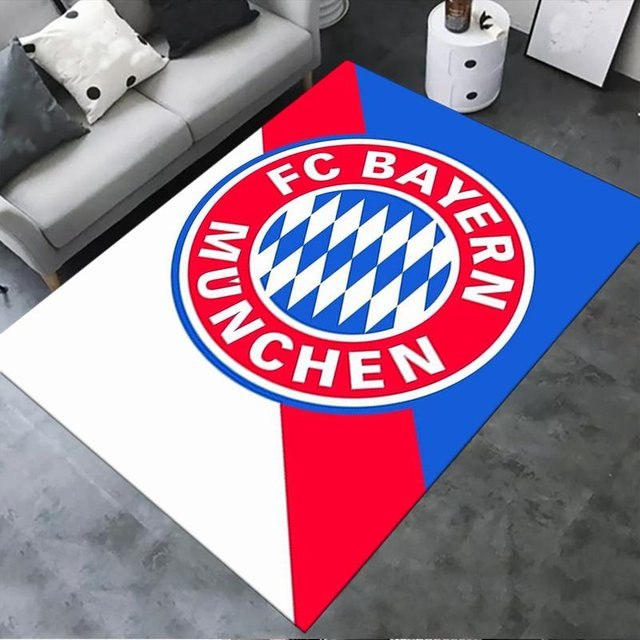 On My Love Home FC Bayern München Teppich, rot, B/T: 90 x 60 cm - Bild 1