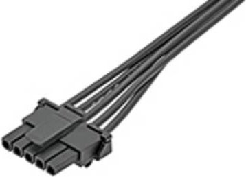 Molex 145132-0500 Bulk Stecker in Schwarz - Bild 1