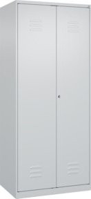 C+P PSA Doppel-Spind Classic PLUS mit 2 Abteilen, grau, H x B x T: 185 x 80 x 50 cm - Bild 1