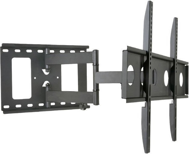 TECHLY FullMotion Slim LED TV-Wandhalterung für 32 bis 65 Zoll in Schwarz - Bild 1