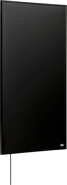 Könighaus Infrarotheizung Black Edition 1.000 W Schwarz Kabelausgang Hoch Links - Bild 1