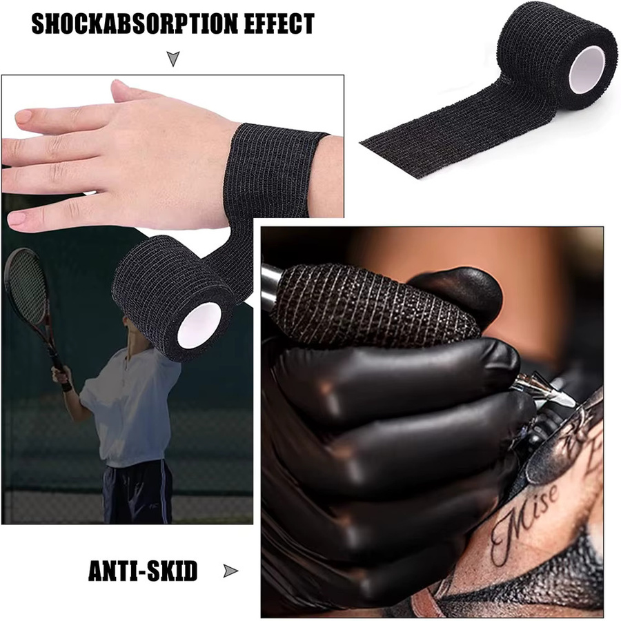 Usiriy Tattoo Grip Bandage, Schwarz, Unisex - Bild 6