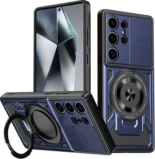 Techsuit RuggedCam Schutzhülle für Oppo Reno14 FS 5G und Reno14 F in Blau - Bild 1