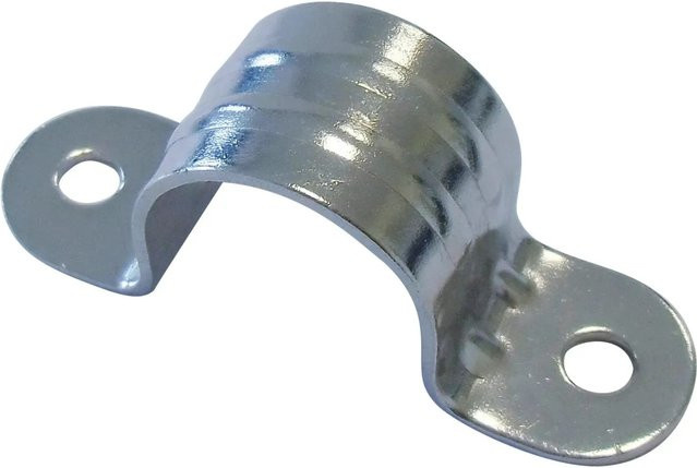 Seilflechter Rohrschelle aus Edelstahl in Silber, Durchmesser: 25 mm - Bild 1