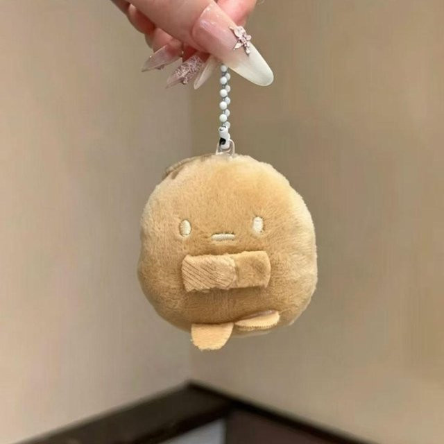 sanx Sumikko Gurashi Plüsch Schlüsselanhänger, braun - Bild 1