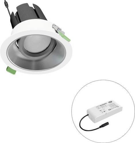 EVN LED-Deckenstrahler F04R14SM1840L15D in Weiß, rund und verstellbar - Bild 1