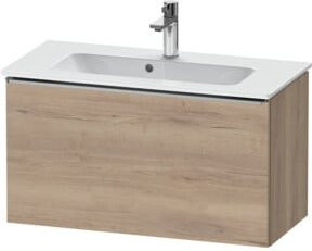 Duravit Waschtischunterschrank D-Neo Compact, beige, wandhängend, B/T/H: 81 x 37,2 x 44 cm - Bild 1