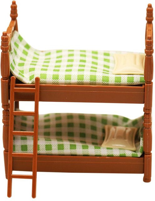 Kidsly Etagenbett Puppenhaus, Möbelzubehör, Kunststoff, ab 3 Jahre - Bild 1