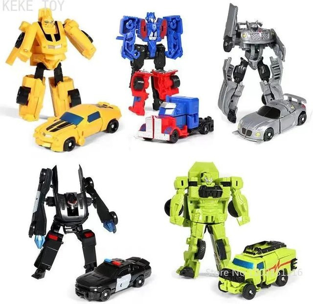 Discover Intime Verwandlungs-Mini-Autos, Action- und Spielfiguren, 24-teiliges Set, Kunststoff, ab 14 Jahren - Bild 1