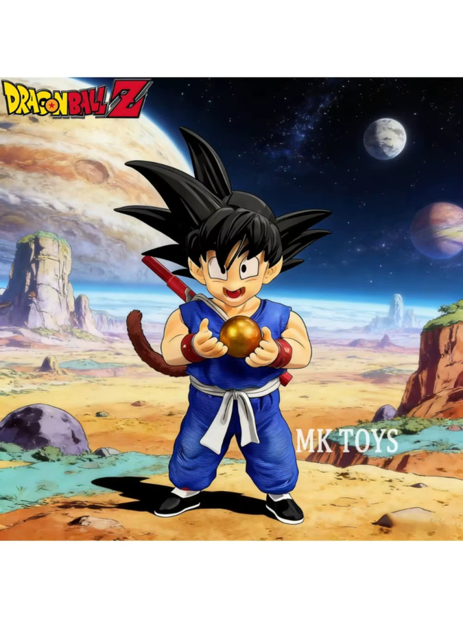 Bandai Dragon Ball Z Goku Actionfigur, PVC-Statue, Einzelfigur, Bunt / Mehrfarbig - Bild 5