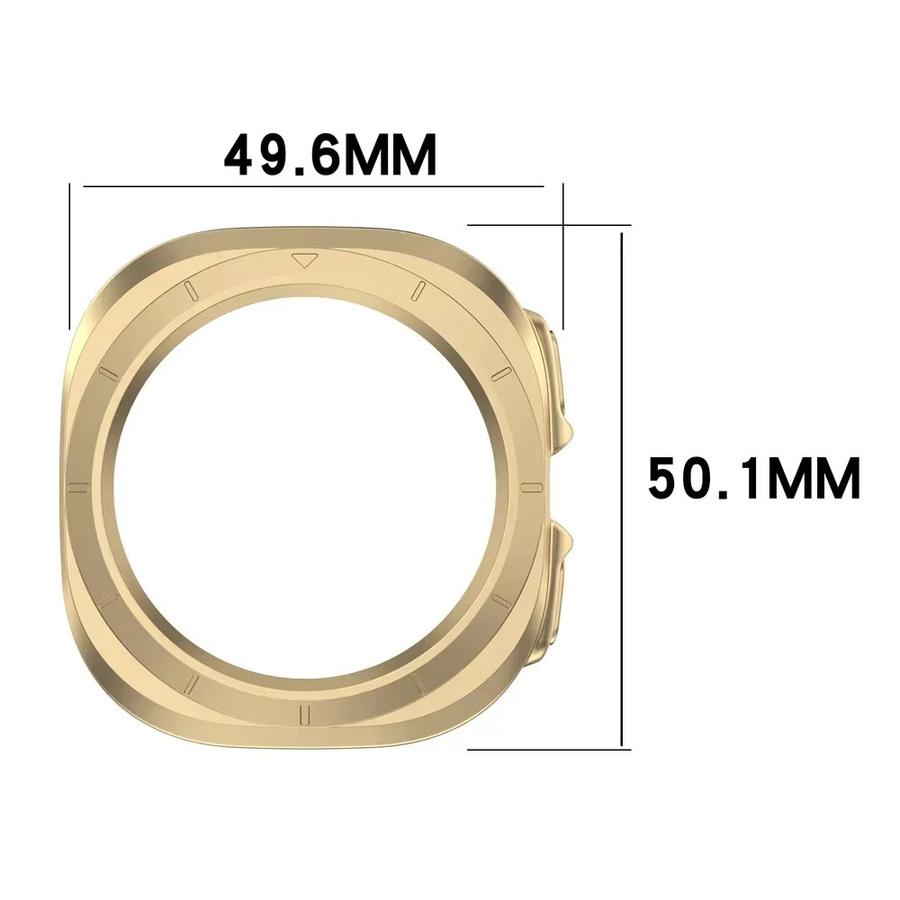 CAOWTAN Uhrengehäuse für Samsung Galaxy Watch Ultra 2025, 47 mm, PC-Abdeckung, Unisex - Bild 5