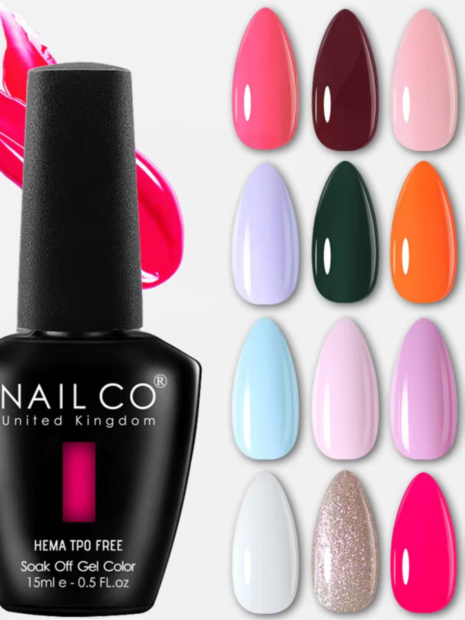 NAILCO Gel-Nagellack, 15 ml, HEMA- und TPO-frei, glänzend - Bild 4