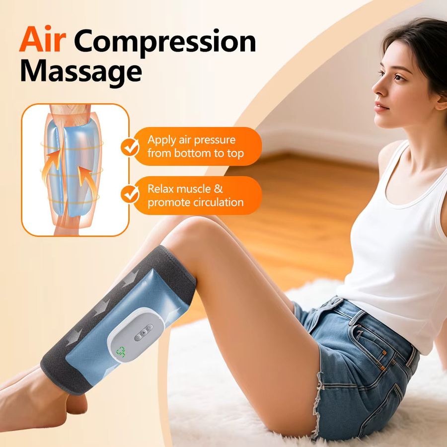 Hailicare Kabelloses Luftdruck-Wadenmassagegerät, Elektrisch, Füße - Bild 2