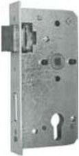 Kastenschloss BEVER 400401P DIN L/R PZ 55mm in Silber aus Stahl - Bild 1