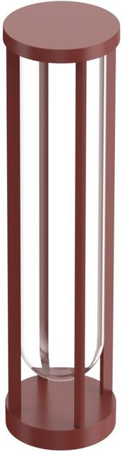 Flos In Vitro Bollard Pollerleuchte aus Aluminium und Glas in Braun mit dimmbarer LED - Bild 1