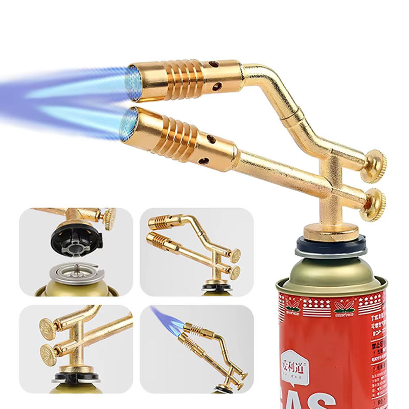 FENGLANYUE Gasbrenner Flammenwerfer mit 1300 °C für Outdoor, Camping und Schweißen - Bild 5