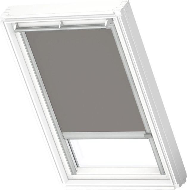 Velux Verdunkelungsrollo DML UK08 0705K mit Schiene in Grau-Alu - Bild 1