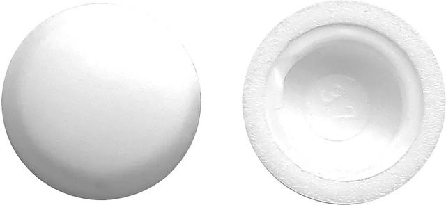 Sarei Fensterbankkappen aus PVC in Weiß, Durchmesser: 11,5 mm, 12 Stück - Bild 1