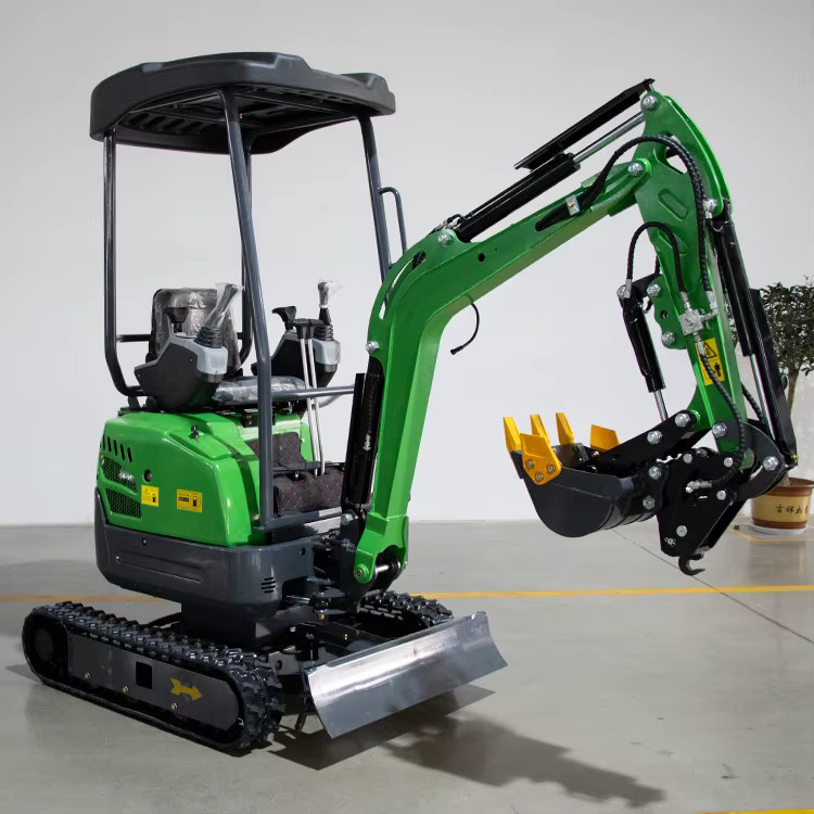 DCNB Kleinbagger Minibagger EURO5 in Grün, 1,8 Tonnen - Bild 3