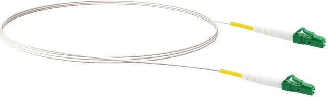 Schwaiger Glasfaserkabel LC/APC-LC/APC in Weiß, Länge: 3 m - Bild 1