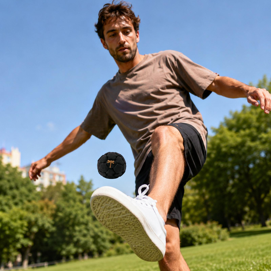 Handgeflochtener Outdoor-Fußsack für Erwachsene Unisex - Bild 2