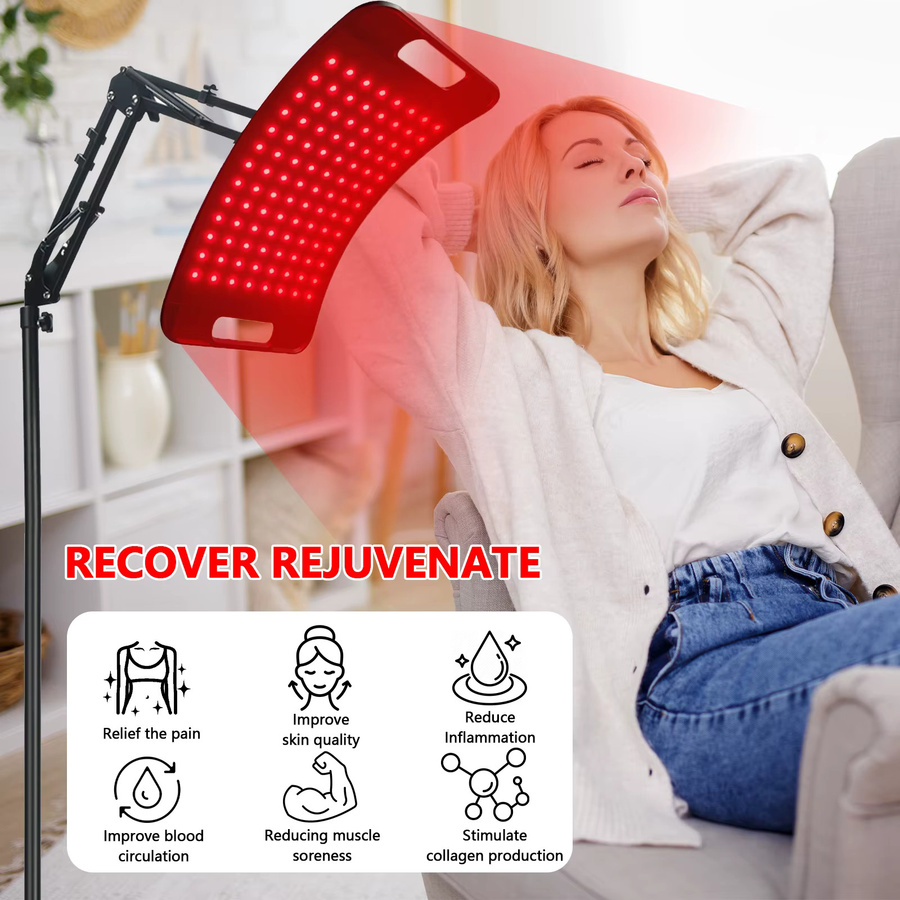 Vremota Rotlichtlampe für den Körper, Infrarot-Lichtpanel, Unisex - Bild 4