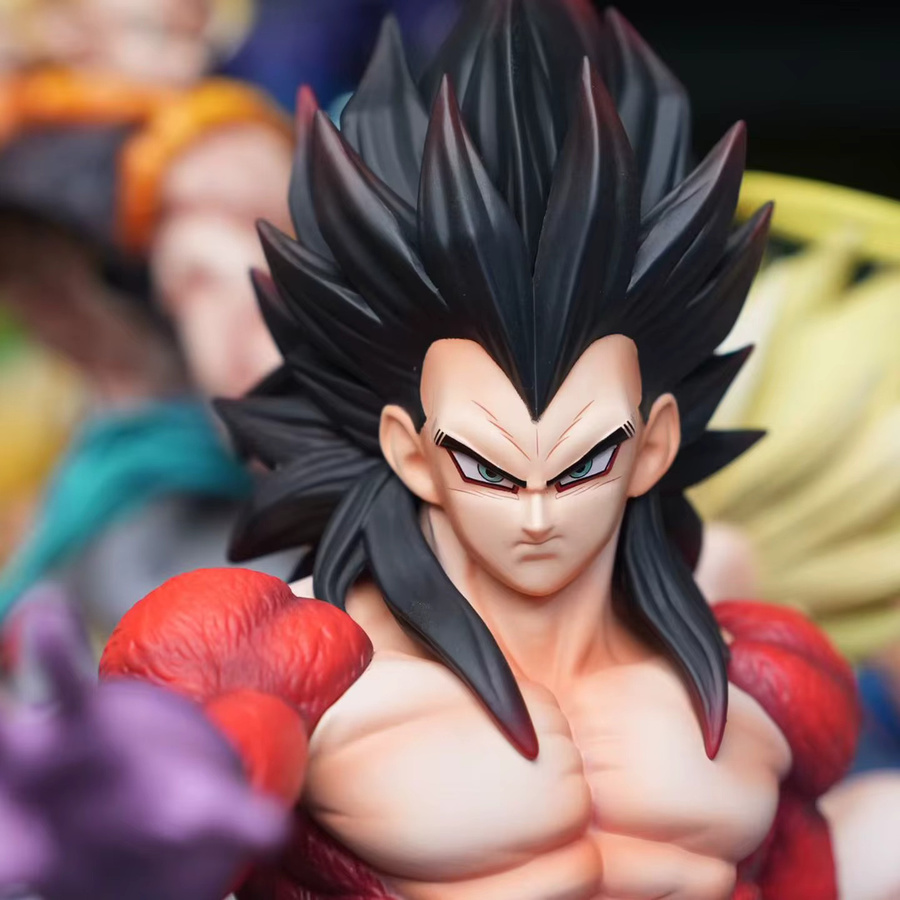 Bandai Dragon Ball Super Saiyan 4 Vegeta Actionfigur, Kunststoff - Bild 2