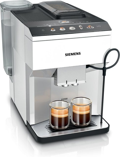 Siemens Kaffeevollautomat TP515D02 in Silber/Weiß - Bild 1