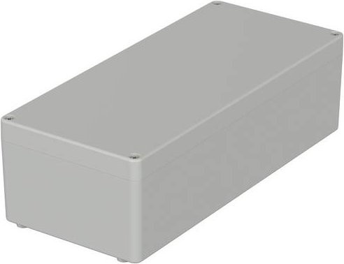 Bopla EUROMAS M Industrie-Gehäuse aus Polycarbonat in Lichtgrau RAL 7035, B/T/H: 340 x 150 x 100 mm - Bild 1