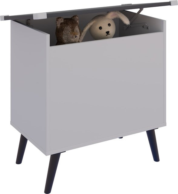 VCM Holztruhe Bosula L als Aufbewahrungsbox aus Holz, H x B x T: 65 x 68 x 39 cm - Bild 1