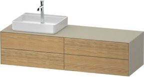 Duravit Waschtischunterschrank White Tulip in White, Breite: 160 cm, Tiefe: 55 cm, Höhe: 40,8 cm - Bild 1
