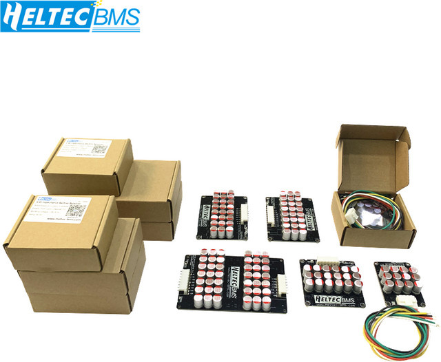 Heltecbms Active Equalizer Balancer für LiFePO4, Lipo und LTO Batterien, 5A 5,5A, Farbe: Schwarz - Bild 1