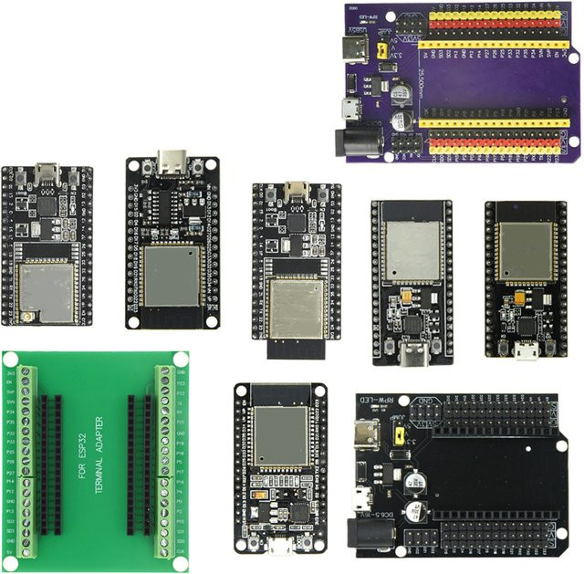 SZFYDOSH Ultra-Stromsparendes WiFi-BT-Modul für ESP32, Dual-Core ESP-32S Wireless Board, ESP 32 Controller in Schwarz - Bild 1
