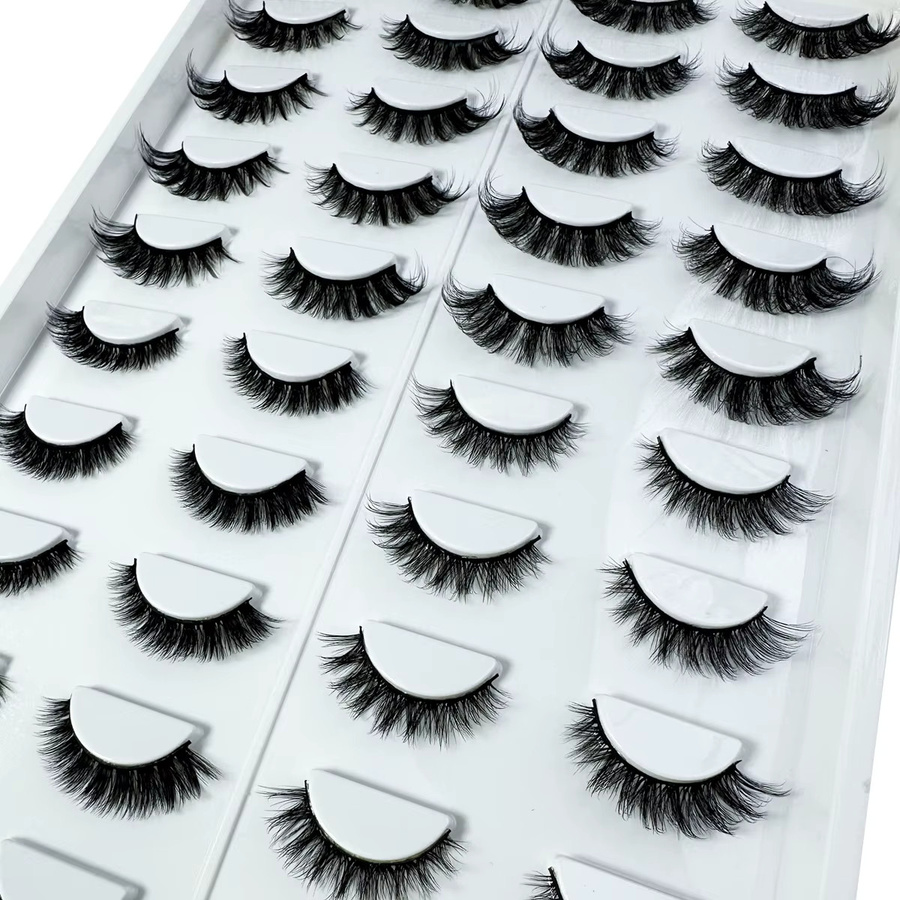 LYBCG Künstliche Nerz-Wimpern, 20 Paar, natürlich - Bild 4