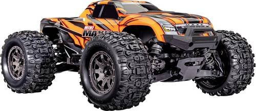 Traxxas Mini Maxx BL-2s, RC Modellauto, Elektro Monstertruck, Orange, 1:10 - Bild 1