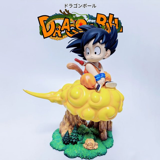 Bandai Dragon Ball Kintoun Kid Goku Actionfigur aus PVC in Blau, Höhe: 21 cm - Bild 1