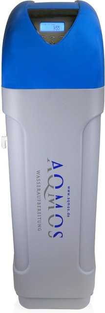 Wasserenthärtungsanlage Aqmos CMR-60 in Blau inklusive Anschluss-Set und Montageblock - Bild 1