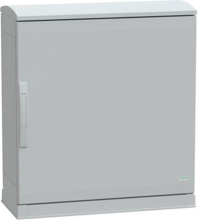 Schneider Electric Verteilerkasten 7035 Poly-Ws, Bodenstehend, Grau/Weiß, B: 75 cm, H: 75 cm, T: 32 cm - Bild 1